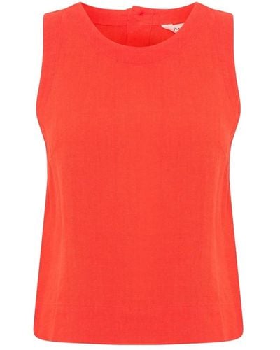 Part Two Sleeveless Tops - Red