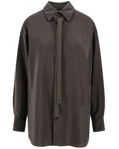 Lemaire Shirts - Grau