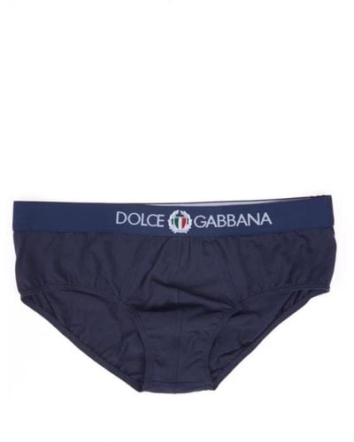 Dolce & Gabbana Sport crest slip unterwäsche - Blau