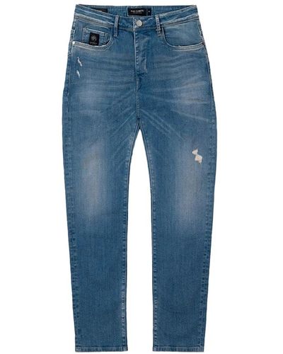 Elias Rumelis Jeans > slim-fit jeans - Bleu