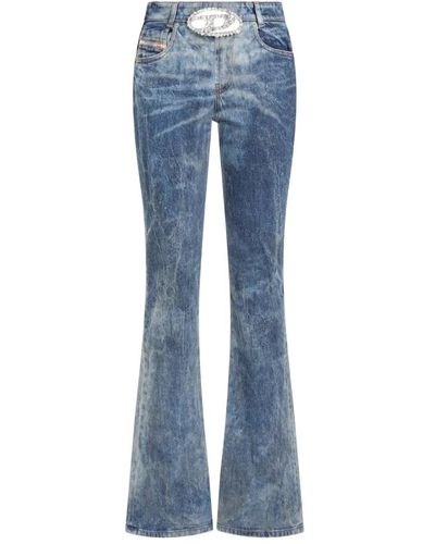 DIESEL Flared jeans - Azul