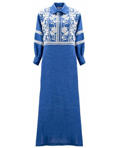 Ermanno Scervino Dress - Azul