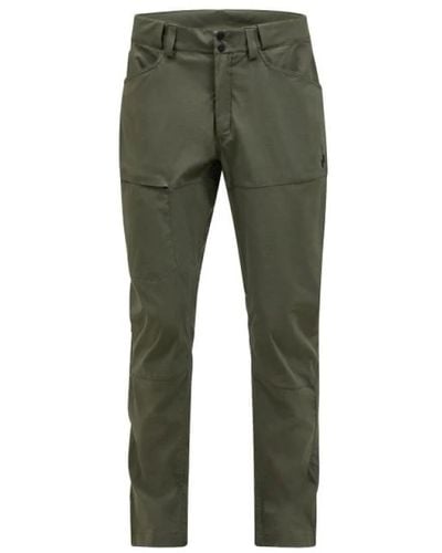 Peak Performance Slim-fit trousers - Grün