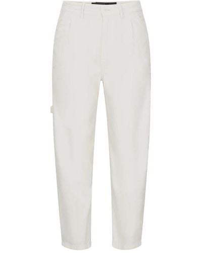 DRYKORN Straight Trousers - Grey