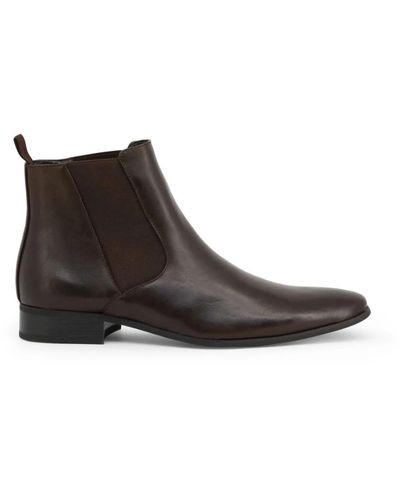 19V69 Italia by Versace Shoes > boots > chelsea boots - Marron