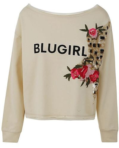 Blugirl Blumarine Sweatshirt - Natur