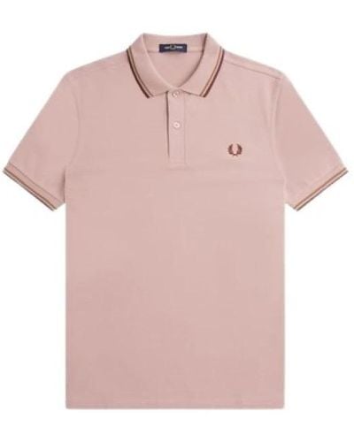 Fred Perry Polo Shirts - Pink