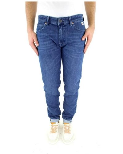 Roy Rogers Slim-fit denim jeans - Blau