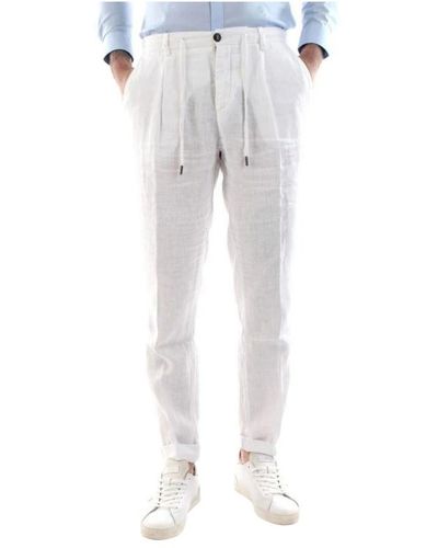 40weft Slim-fit Trousers - Grau