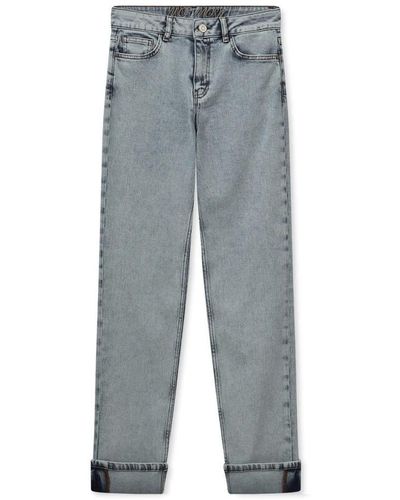 Mos Mosh Straight Jeans - Grey