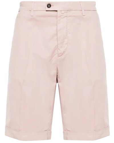 Corneliani Shorts > casual shorts - Rose