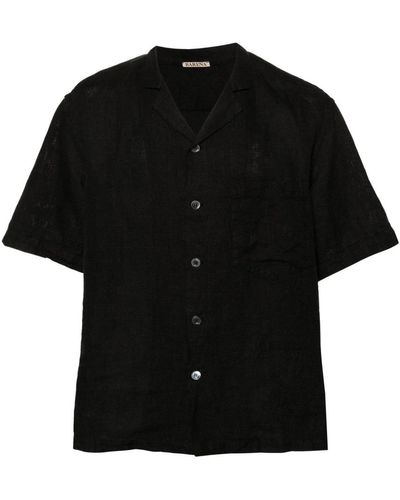 Barena Short Sleeve Shirts - Black