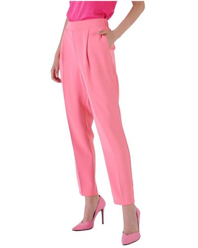 Silvian Heach Trousers > tapered trousers - Rose