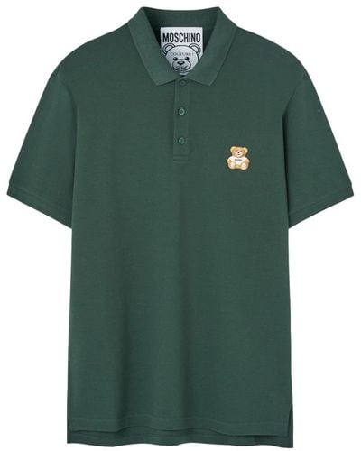 Moschino Polo Shirts - Green