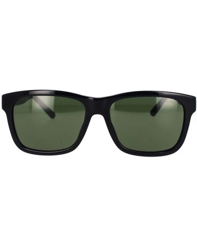 Ralph Lauren Sonnenbrille mit havana rahmen und braunen verlaufsgläsern - Grün