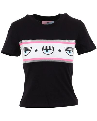 Chiara Ferragni T-Shirts - Black