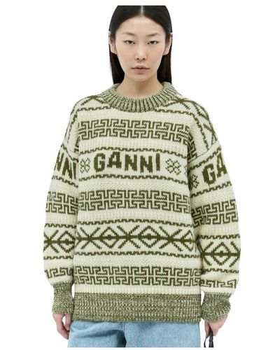 Ganni Knitwear - Verde