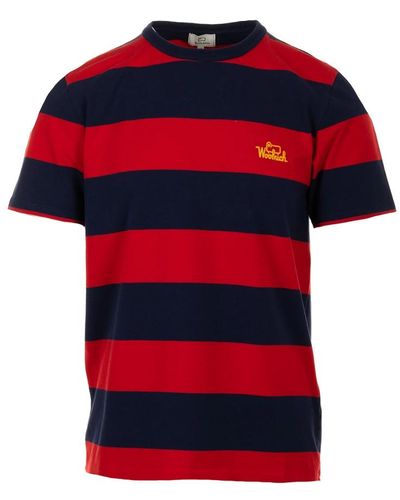 Woolrich T-Shirts - Red