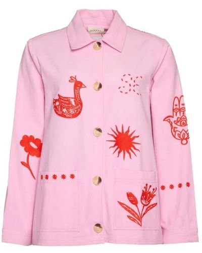 SISSEL EDELBO Light jackets - Pink