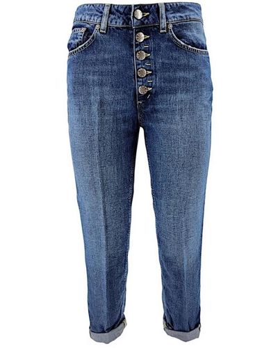 Dondup Jeans > cropped jeans - Bleu