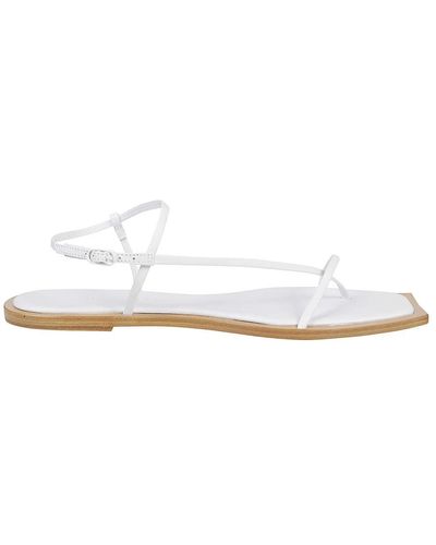STUDIO AMELIA Flat Sandals - White