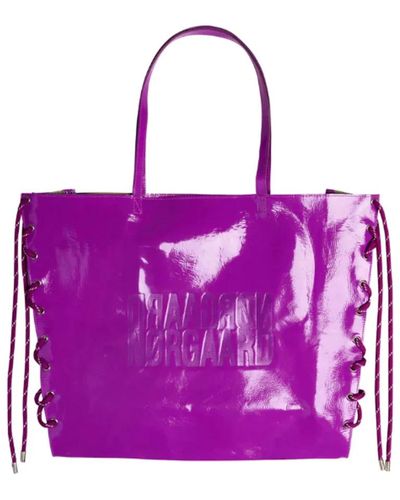 Mads Nørgaard Shoulder Bags - Purple
