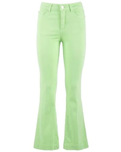 Nenette Wide Pants - Green