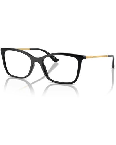Vogue Monturas de gafas negras - Metálico