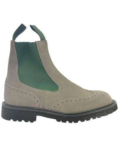 Tricker's Chelsea Boots - Green