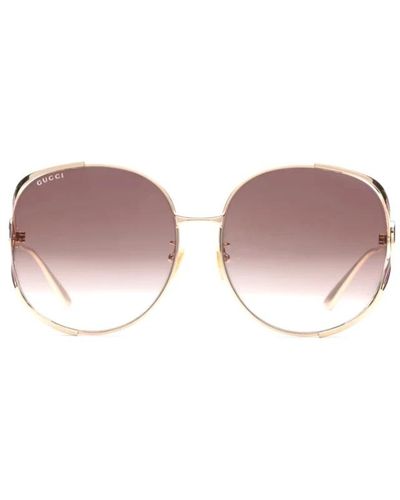 Gucci Stylische sonnenbrille für modefans - Pink