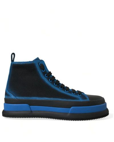Dolce & Gabbana Shoes > sneakers - Bleu