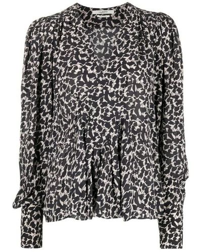 Isabel Marant Amirya top - Noir