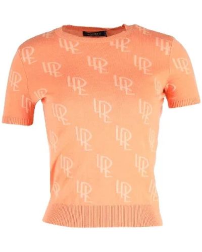 Ralph Lauren Cotone tops - Arancione