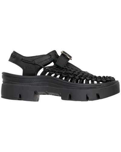 Comme des Garçons Shoes > sandals > flat sandals - Noir