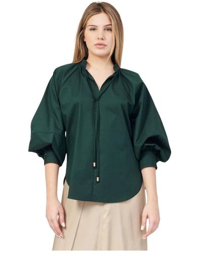 BOSS Blouses & shirts > blouses - Vert