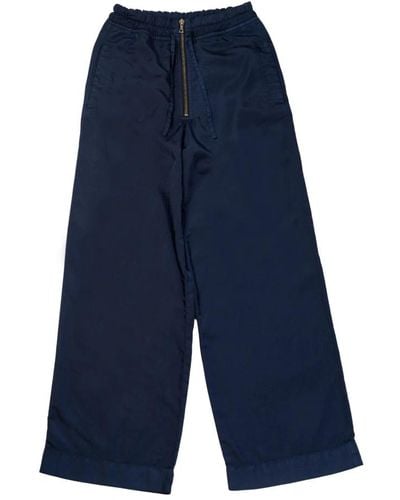 Dries Van Noten Wide trousers - Blau