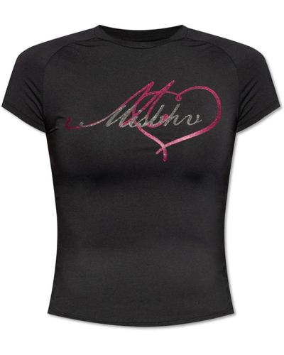 MISBHV T-shirt mit logo - Schwarz