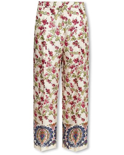 Etro Pantaloni culotte in seta - Neutro