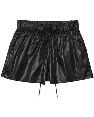 Anine Bing Short Shorts - Black