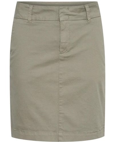 Part Two Short Skirts - Grey