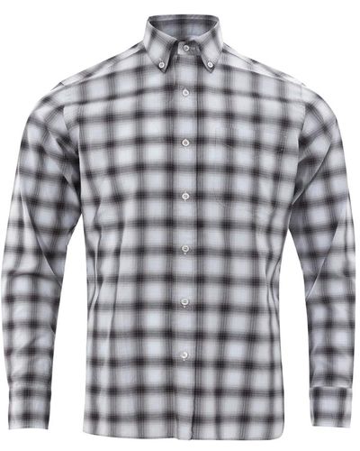 Tom Ford Stylische casual hemden für männer - Grau