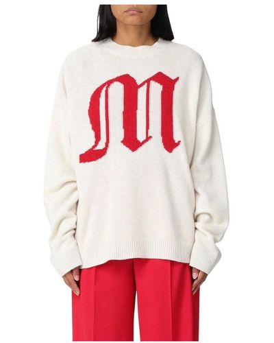 MSGM Sweatshirts - Red