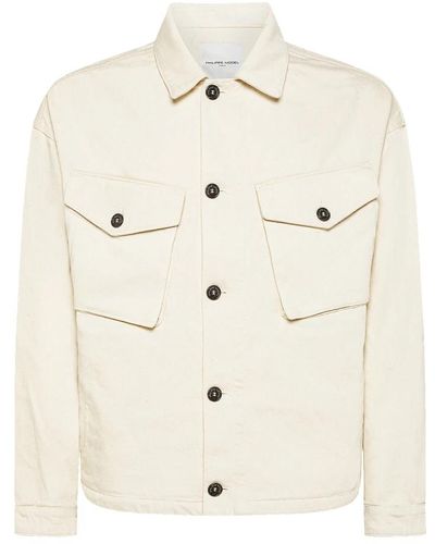 Philippe Model Jackets > denim jackets - Blanc