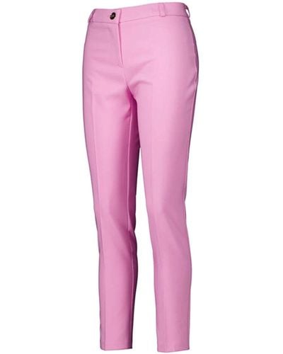 Rinascimento Slim-Fit Pants - Pink