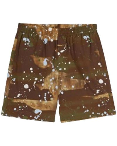 MSGM Casual Shorts - Brown