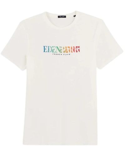 Eden Park T-shirt roundck - Bianco