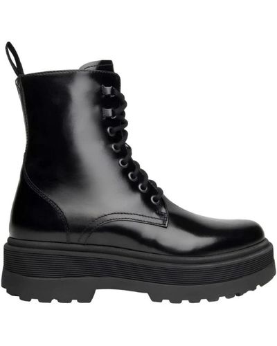 Nero Giardini Shoes > boots > lace-up boots - Noir