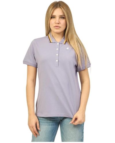 K-Way Tops > polo shirts - Violet