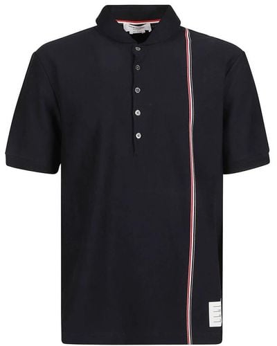 Thom Browne Polo Shirts - Black