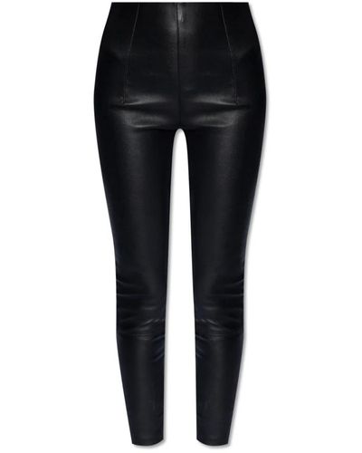 Amiri Trousers > leather trousers - Noir